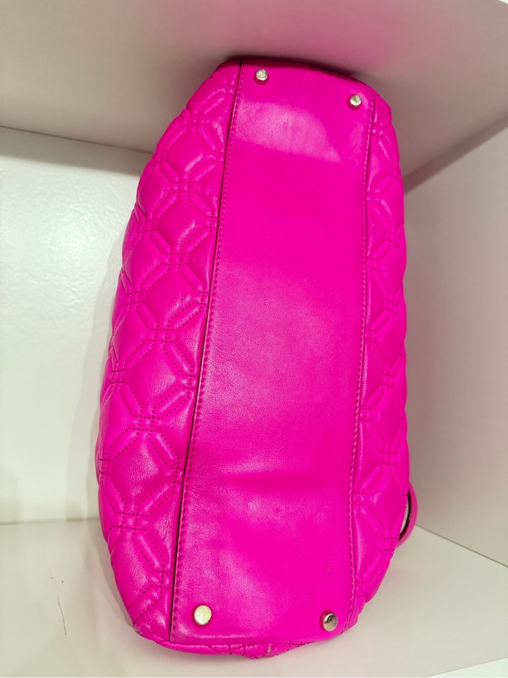 Kate Spade Pink Quilted Shoulder Bag - Picture 7 of 11